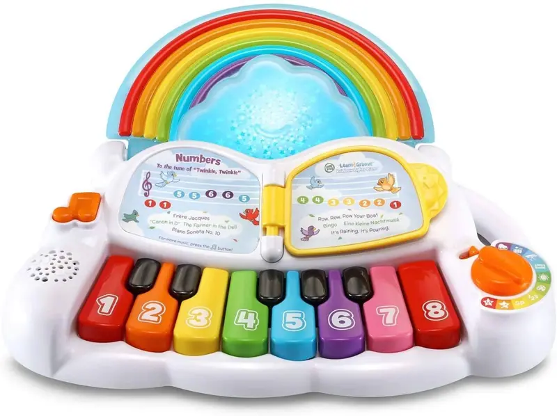 Leapfrog Learn & Groove Rainbow Lights Piano Toy 1