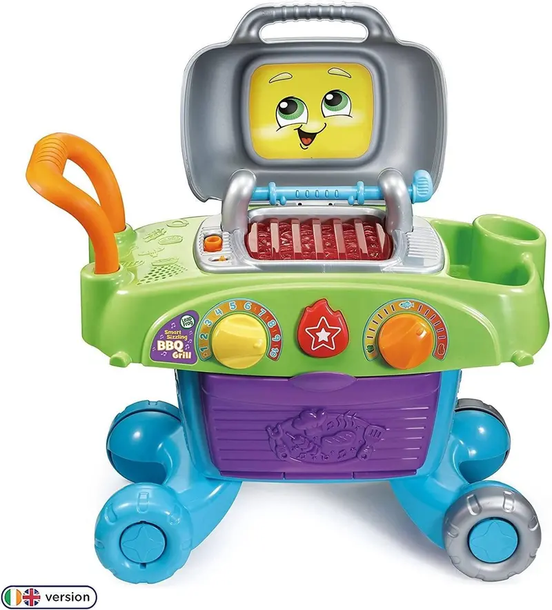 Leapfrog Smart Sizzling Bbq Grill Toy With Realistic Play Food & Kitchen Accessories 1