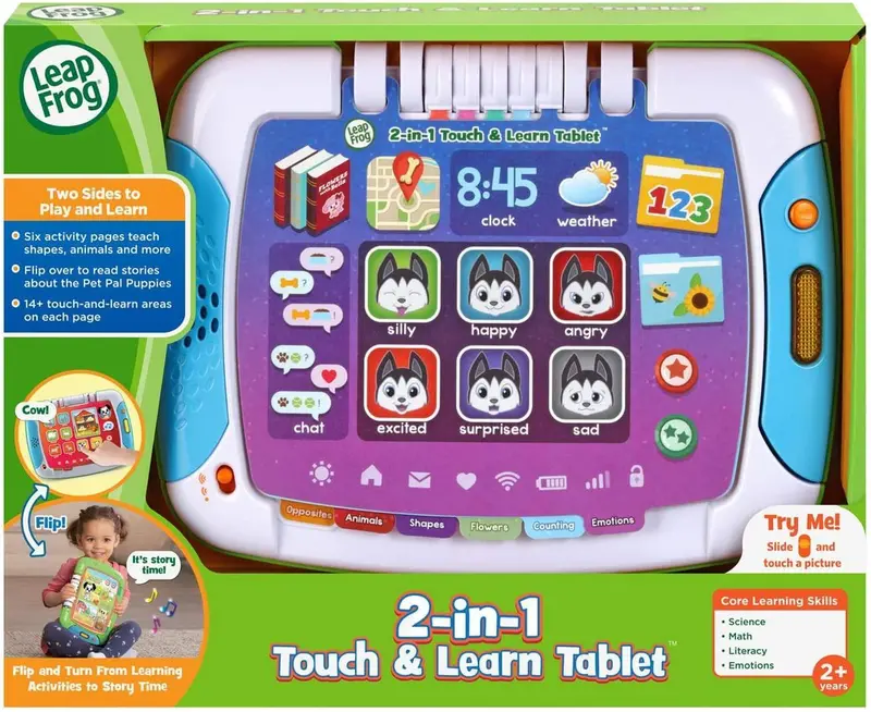 Leapfrog Touch & Learn Tablet – Dual-Mode Educational Device For Preschoolers 1