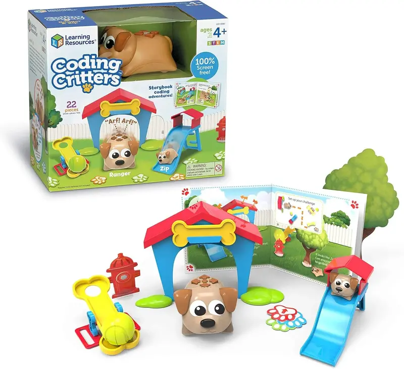 Learning Resources Coding Critters Ranger & Zip – Playful Intro To Coding 1