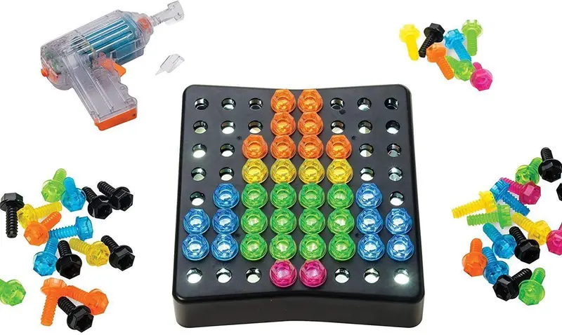 Learning Resources Design & Drill Brightworks – Light-Up Power Tool Craft Set 1