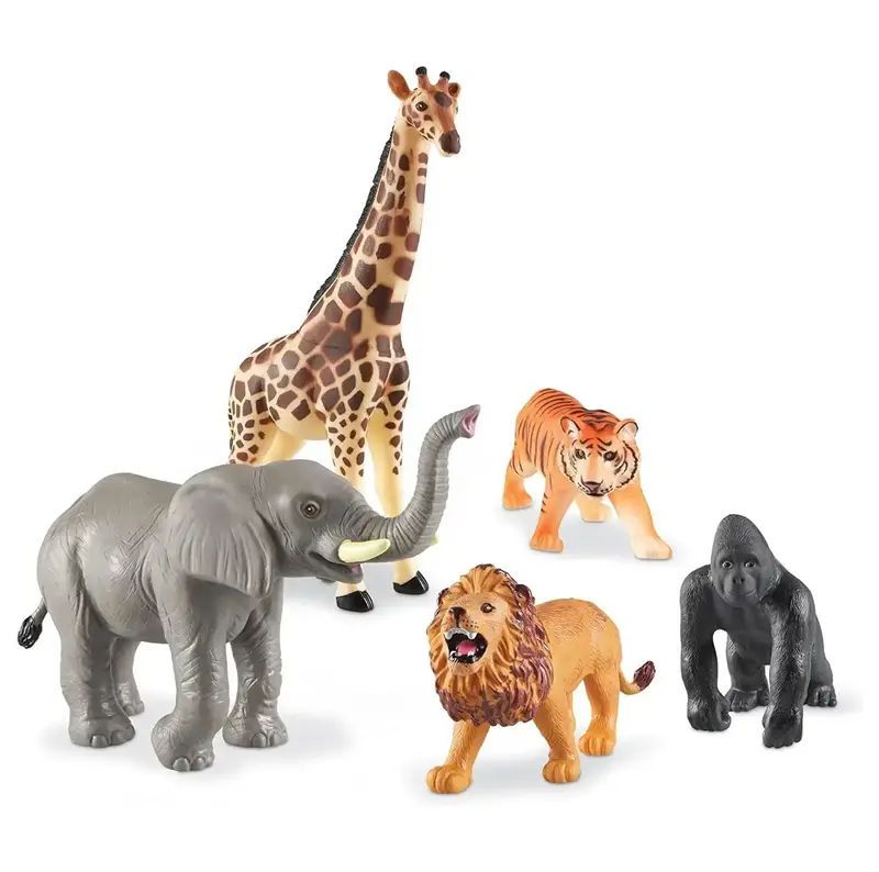 Learning Resources Jumbo Jungle Animal Figurines 1