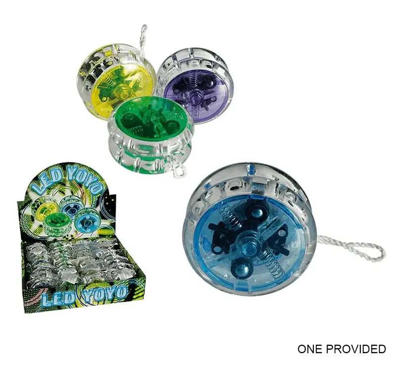 Led-Equipped Yo-Yo Toy In Assorted Vibrant Colors 1