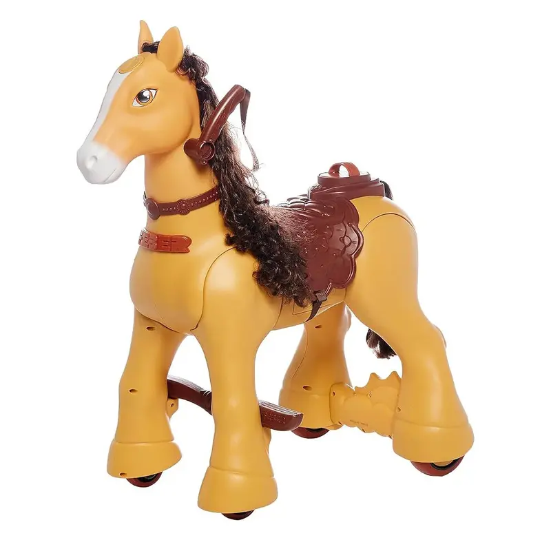 Lifelike Giant Horse Figurine For Display Or Play 1