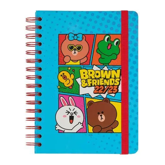 Line Friends 2022–2023 A5 Academic Planner 1