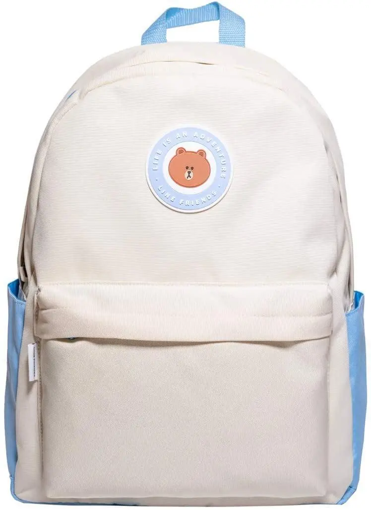 Line Friends Life Is An Adventure School Backpack – Lightweight & Durable 1
