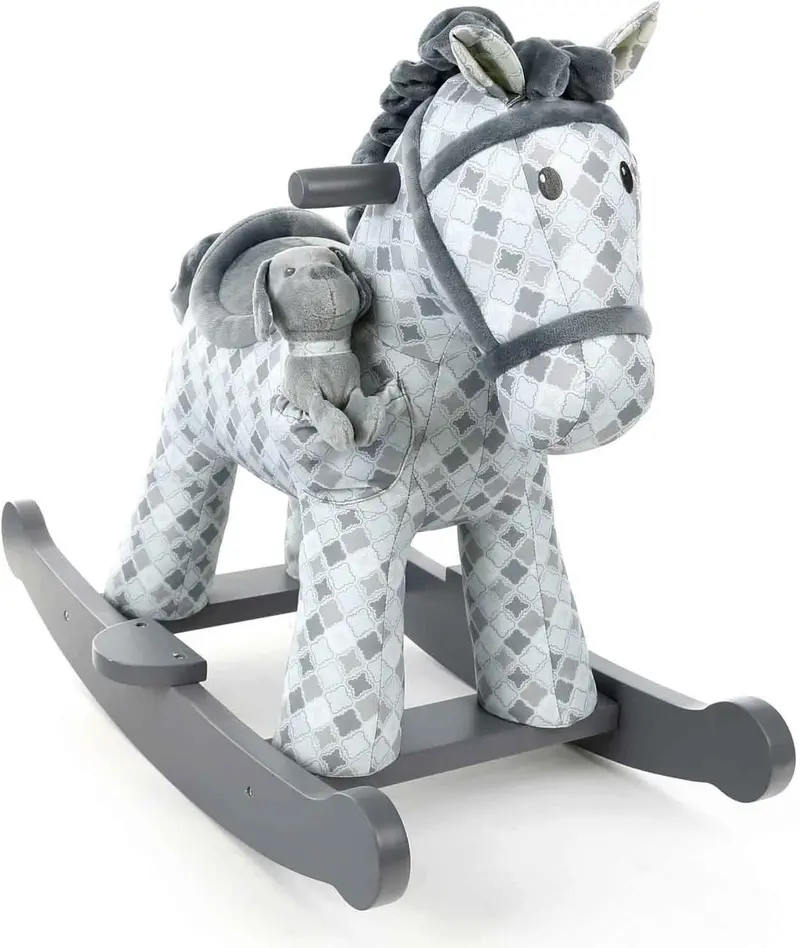 Little Bird Told Me Harper & Chase Rocking Horse Ride-On Toy 1