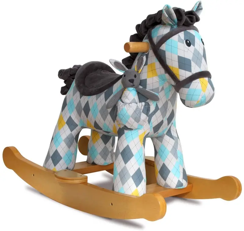 Little Bird Told Me Lewis & Fitz Rocking Horse – Classic Wooden Rocker For Babies 1