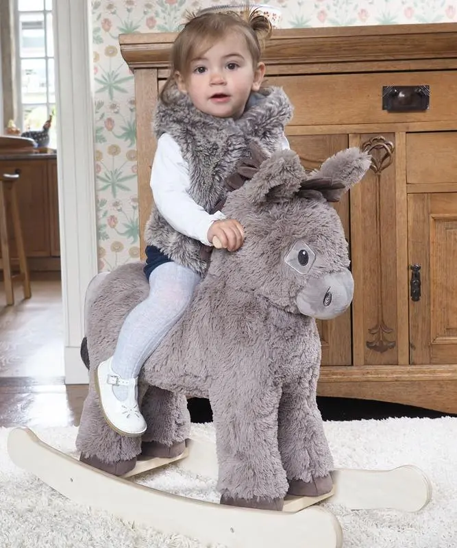 Little Bird Told Me Rocking Donkey – Gentle Motion Toy For Babies 12 Months+ 1