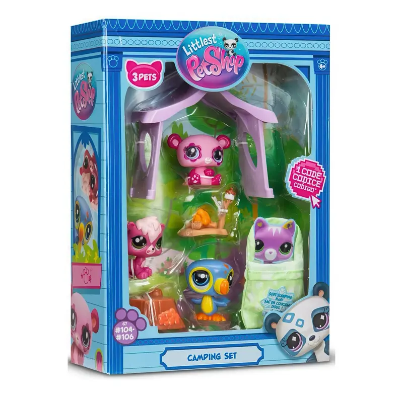 Littlest Pet Shop Camping Adventure Playset With Pets 1