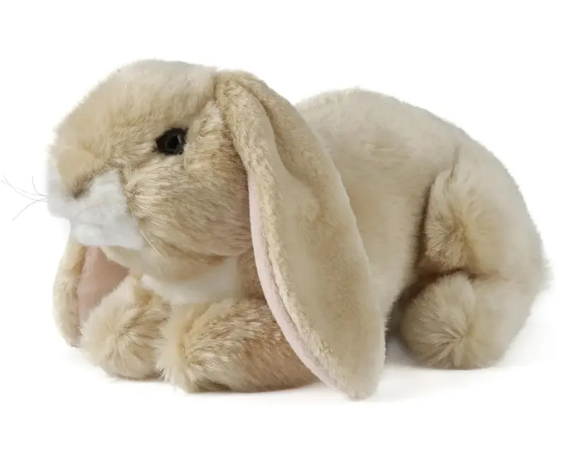 Living Nature Light Brown Lop-Eared Rabbit Plush – 24Cm 1
