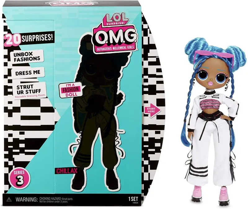 Lol Surprise! Chillax Doll – 20-Step Unboxing Experience With Collectible Accessories 1