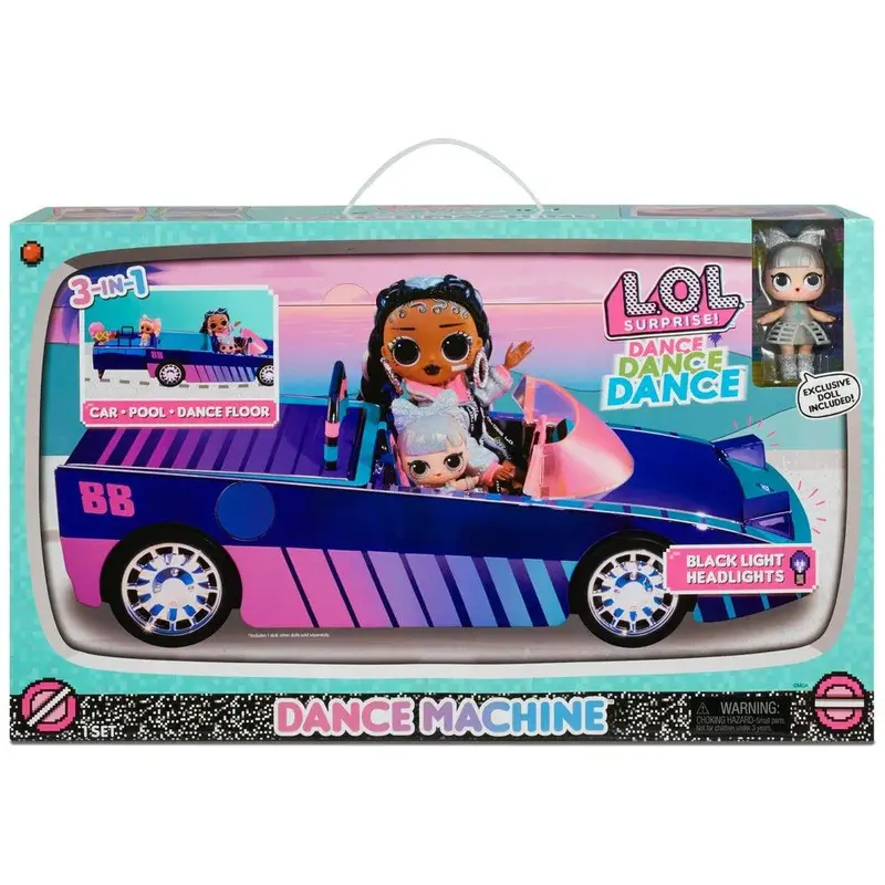 Lol Surprise! Dance Machine Ride-On Car With Exclusive Doll 1