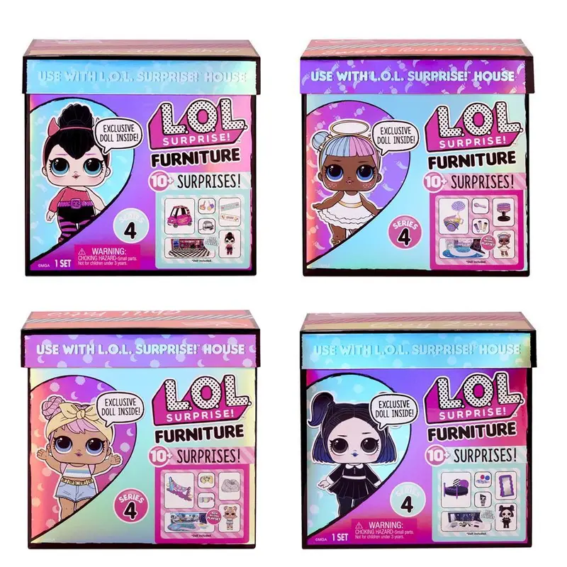 Lol Surprise! Wave 3 Furniture Box – 10 Surprises + Doll Assortment 1
