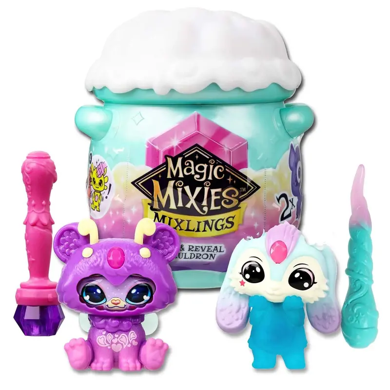 Magic Mixies Mixlings Tap & Discover Kettle Duo Pack – Interactive Fantasy Figures 1