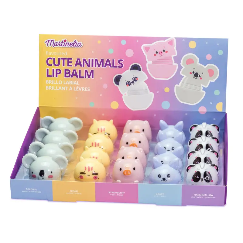 Martinelia Cute Animals Lip Balm Collection – Mini Zoo-Themed Hydration 1