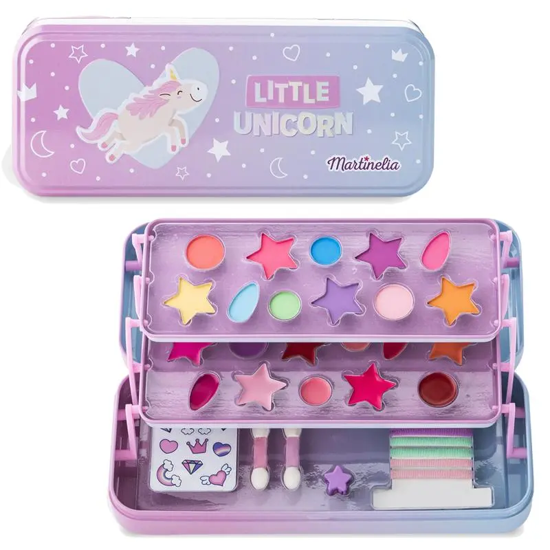 Martinelia Little Unicorn Decorative Tin Makeup Container 1