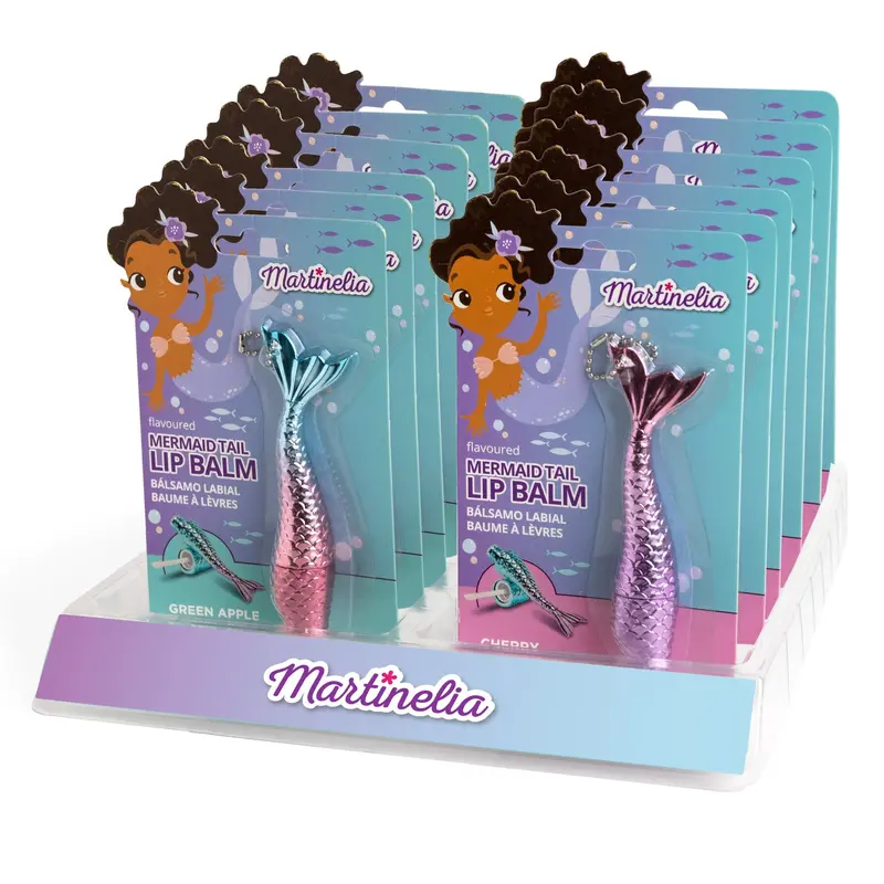 Martinelia Mermaid Tail Lip Gloss – Iridescent Ocean-Inspired Shine 1