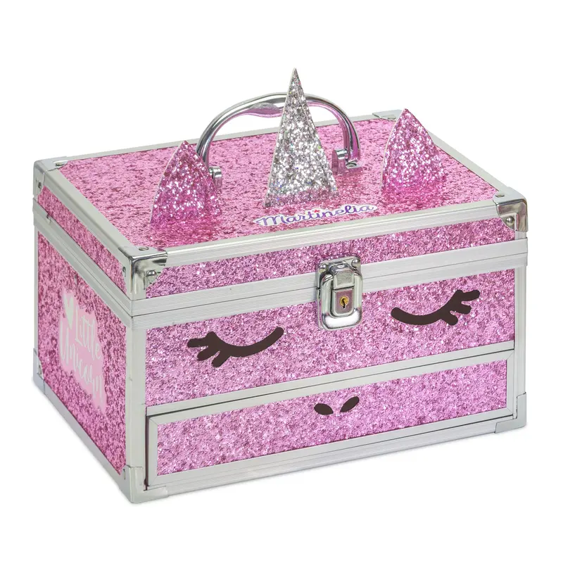 Martinelia Unicorn-Themed Glitter Storage Case For Cosmetics 1