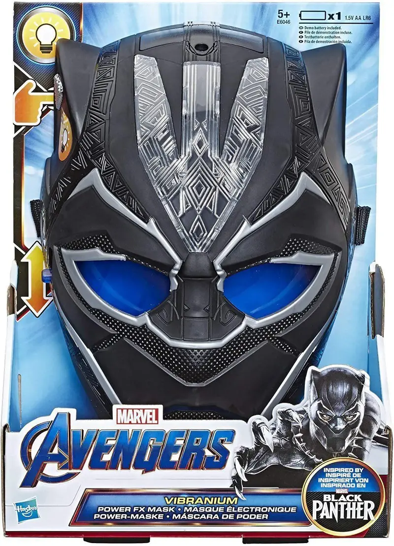 Marvel Avengers Black Panther Vibranium Mask – Action Toy & Display Piece 1