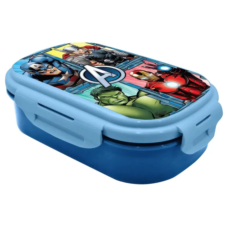 Marvel Avengers Insulated Lunch Box Set – Includes Reusable Cutlery 1