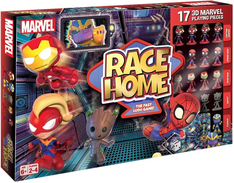 Marvel Racing Adventure Board Game For Kids 1