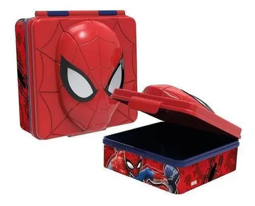 Marvel Spider-Man 3D Hard-Shell Lunch Box For School 1