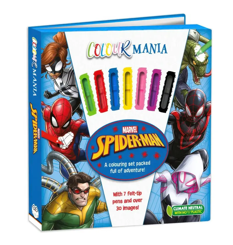 Marvel Spider-Man Colouring Book With Vibrant Illustrations 1
