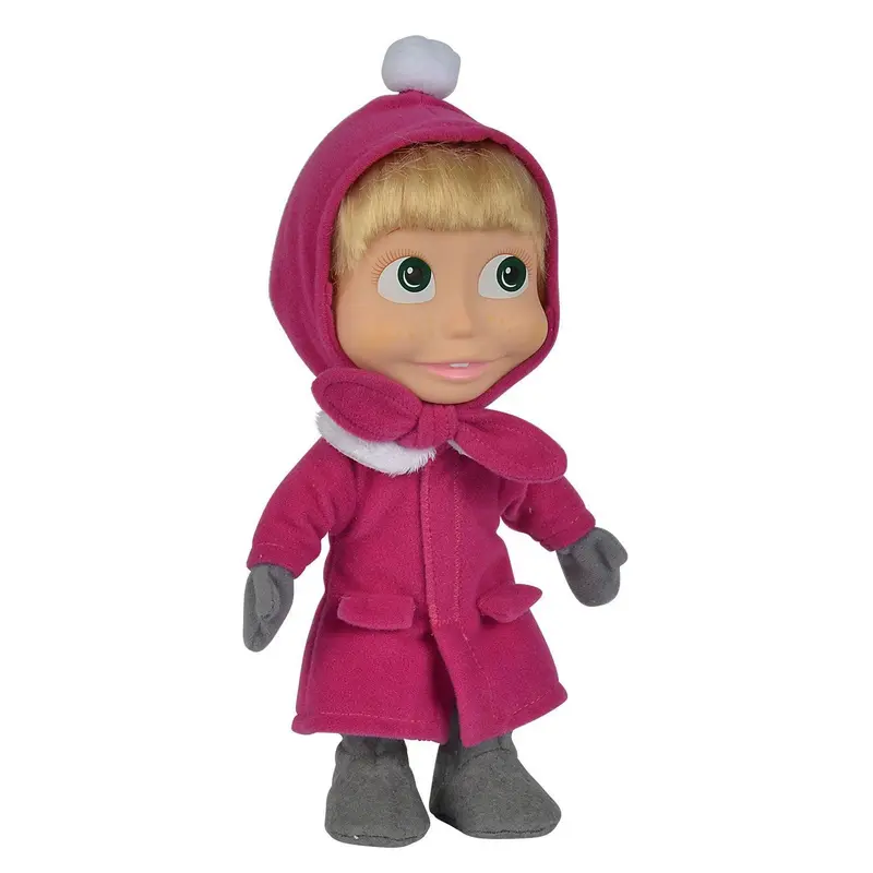Masha And The Bear Winter-Themed Soft Doll – 23 Cm 1