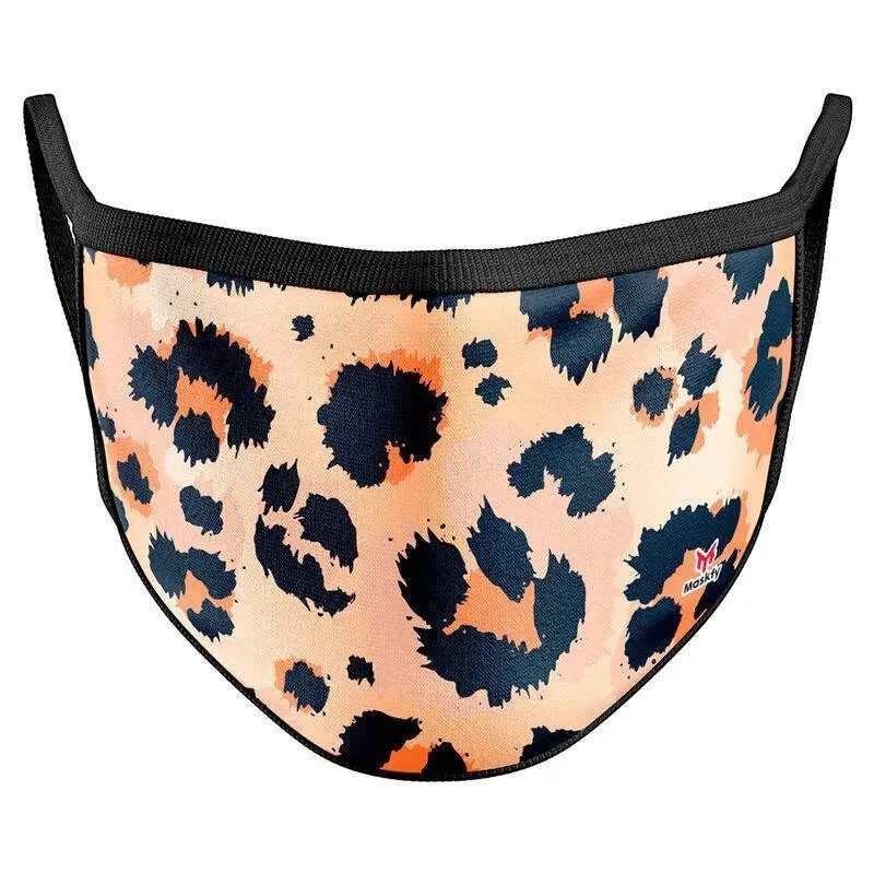 Maskfy Animal Print Reusable Fabric Face Mask For Kids 1