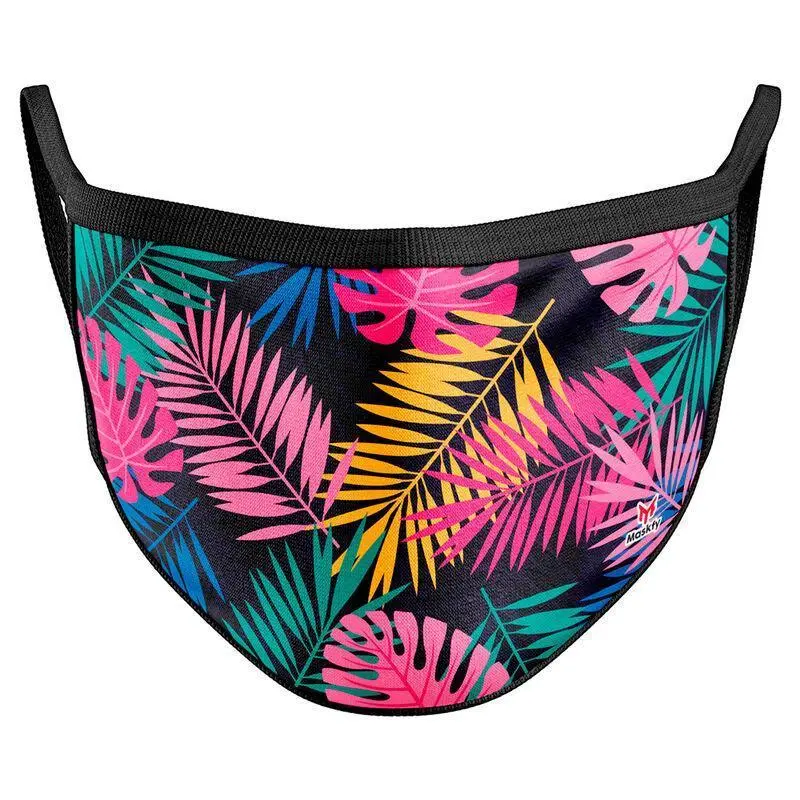 Maskfy Eco-Friendly Leaf-Print Reusable Face Mask 1