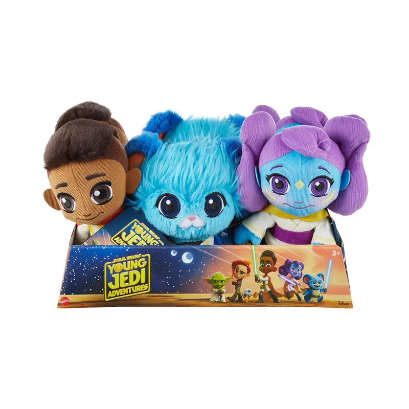 Mattel Star Wars Young Jedi 8-Inch Plush Character Toy 1