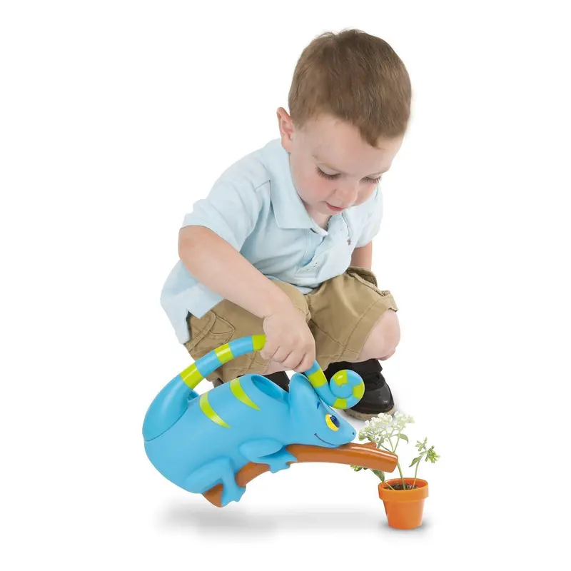 Melissa & Doug Camo Chameleon Garden Watering Can For Babies And Toddlers 1