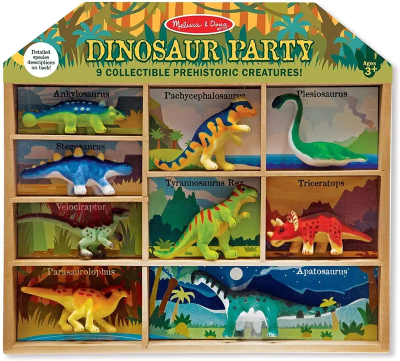 Melissa & Doug Dinosaur Party Playset – 12666 Figurine Collection 1