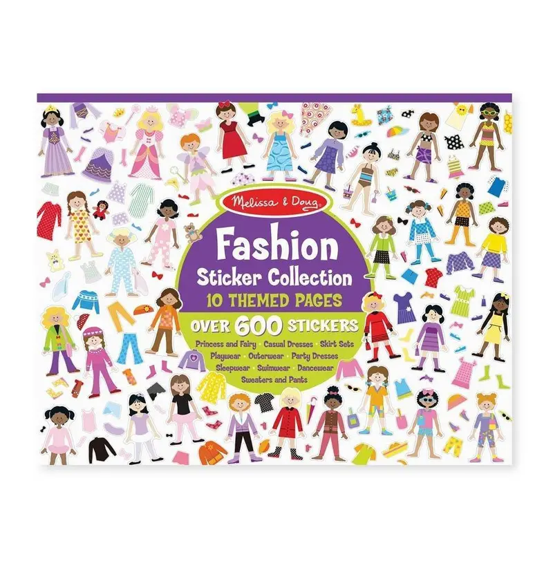 Melissa & Doug Fashion Sticker Activity Set For Kids 1