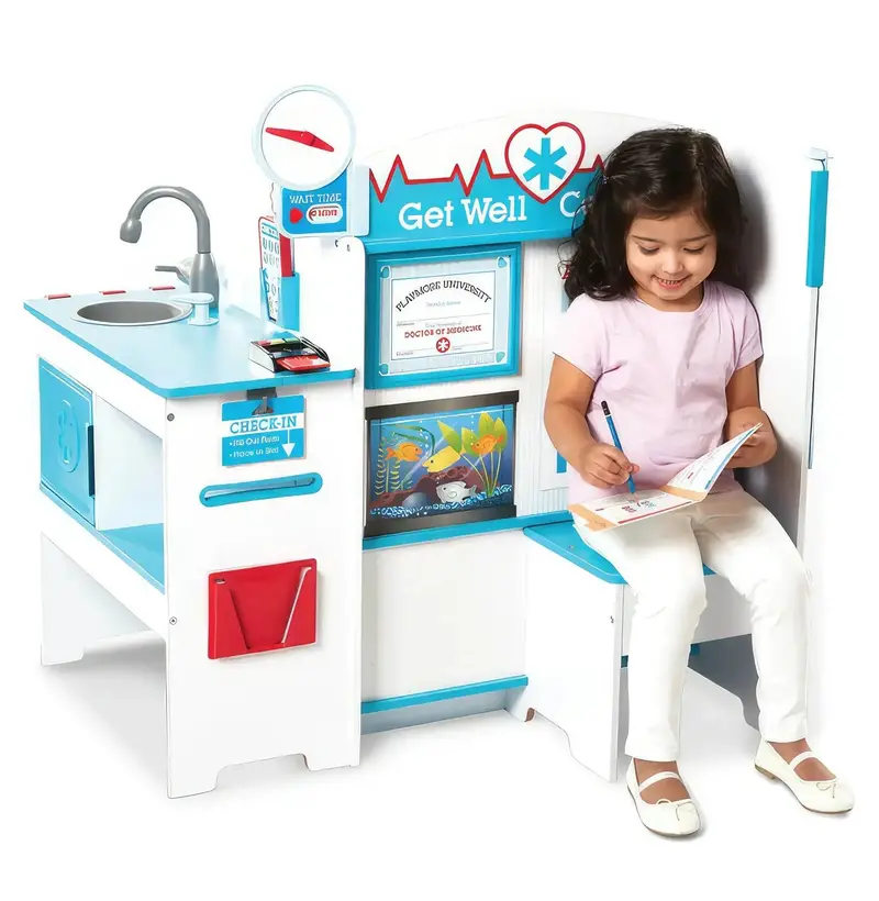 Melissa & Doug Get Well Doctor Playset With Activity Center 1