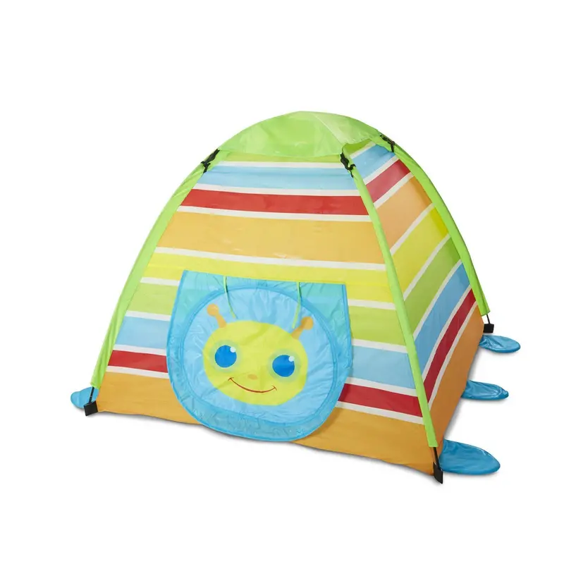 Melissa & Doug Giddy Buggy Tent – Portable Outdoor Play Tent For Backyard Adventures 1