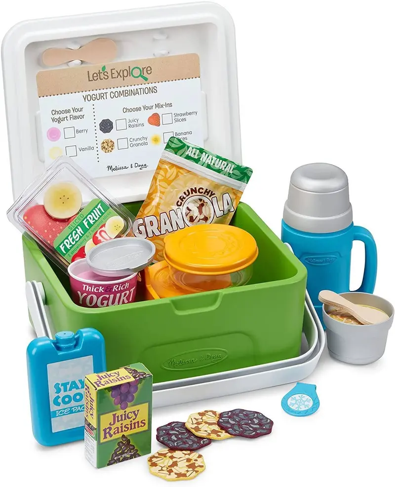 Melissa & Doug Let’S Explore Camp Cooler Play Set (27-Piece) 1