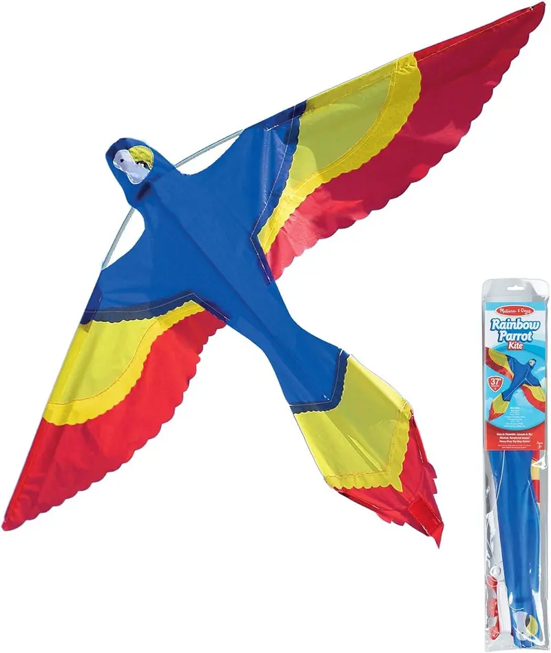Melissa & Doug Rainbow Parrot Kite - 40219 Lightweight Flying Toy 1