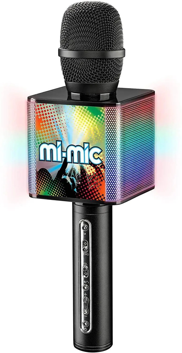 Mi-Mic Kids Karaoke Mic With Smartphone Stand And Real-Time Voice Effects 1