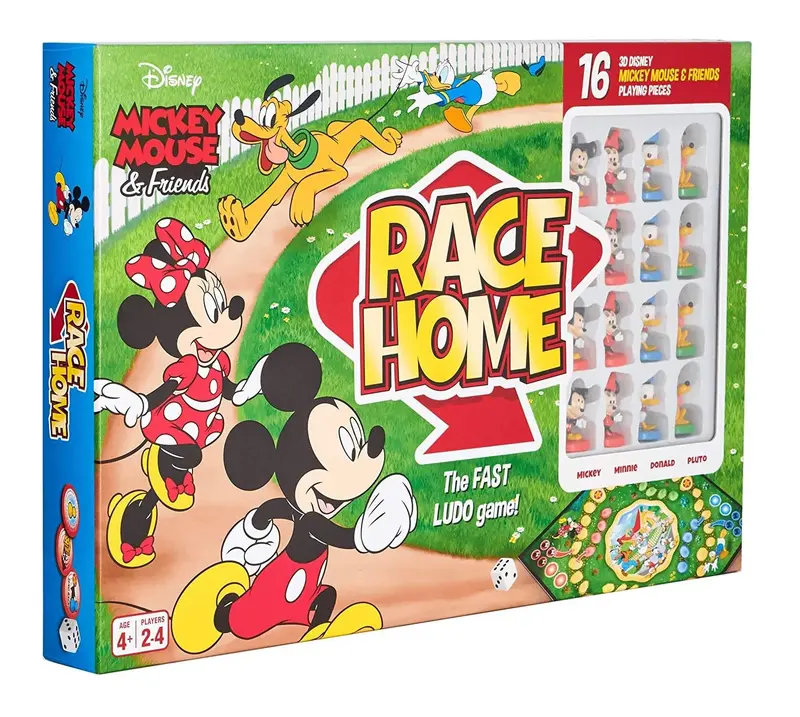 Mickey And Friends Race Home Board Game – Family Fun Challenge 1