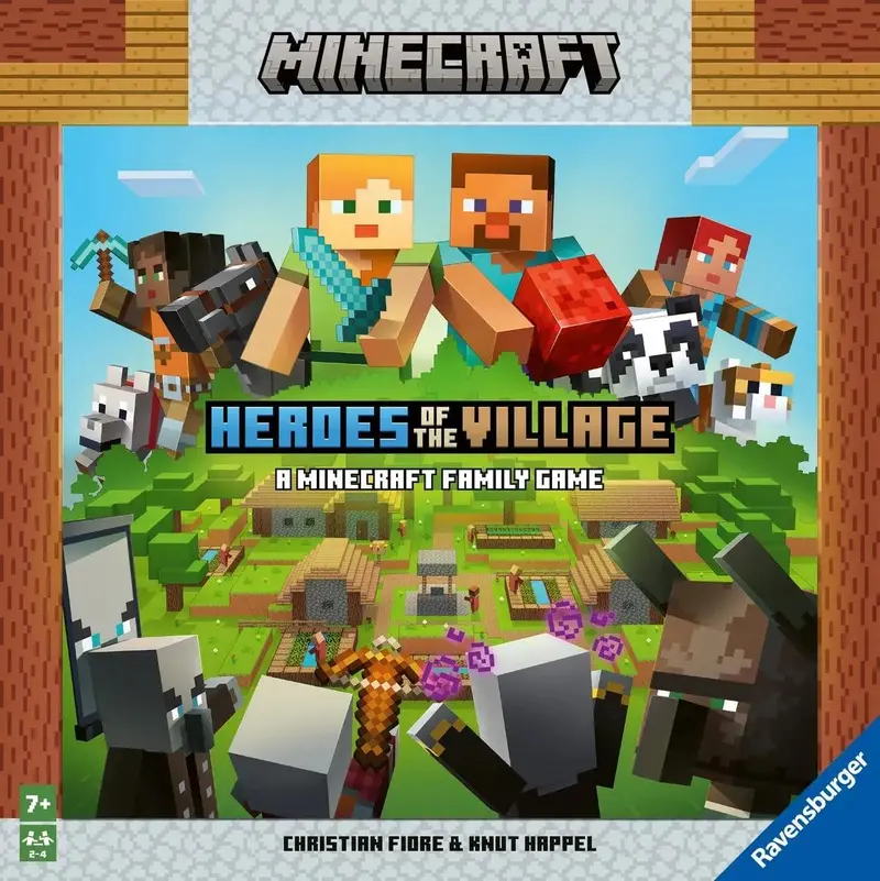 Minecraft Junior: Heroes Of The Village Board Game – Cooperative Family Strategy Game 1