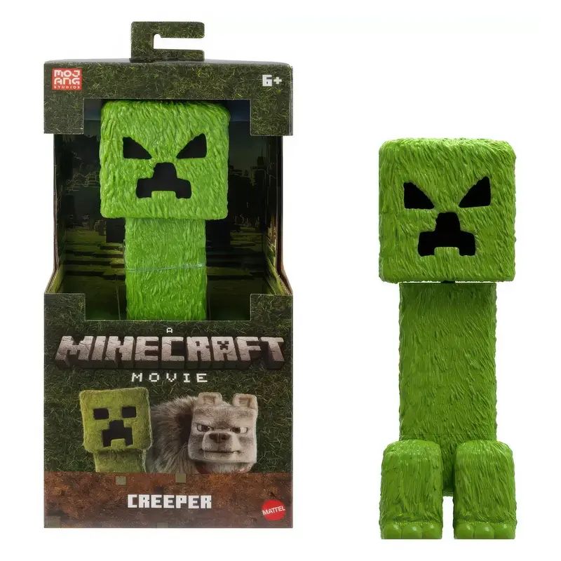 Minecraft Movie Large Creeper Action Figure 1