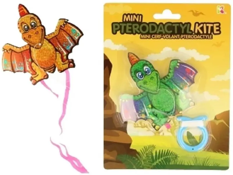 Mini Pterodactyl Kite Kit – Assorted Colors 1