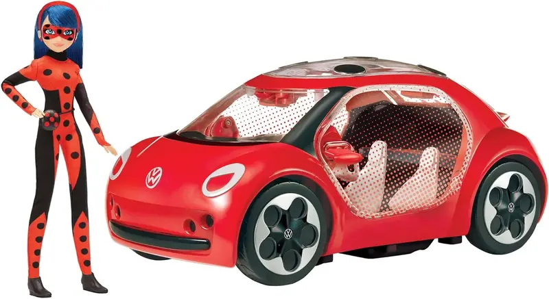 Miraculous Ladybug E-Beetle Vehicle With Fashion Doll 1