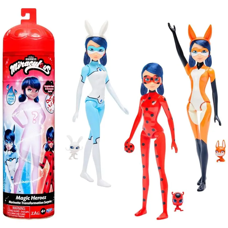 Miraculous Magic Heroez Reveal Doll Series – Assorted Variants 1