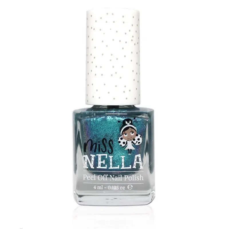 Miss Nella Glitter Nail Polish – Shazam-Themed Peel-Off Formula (4Ml) 1