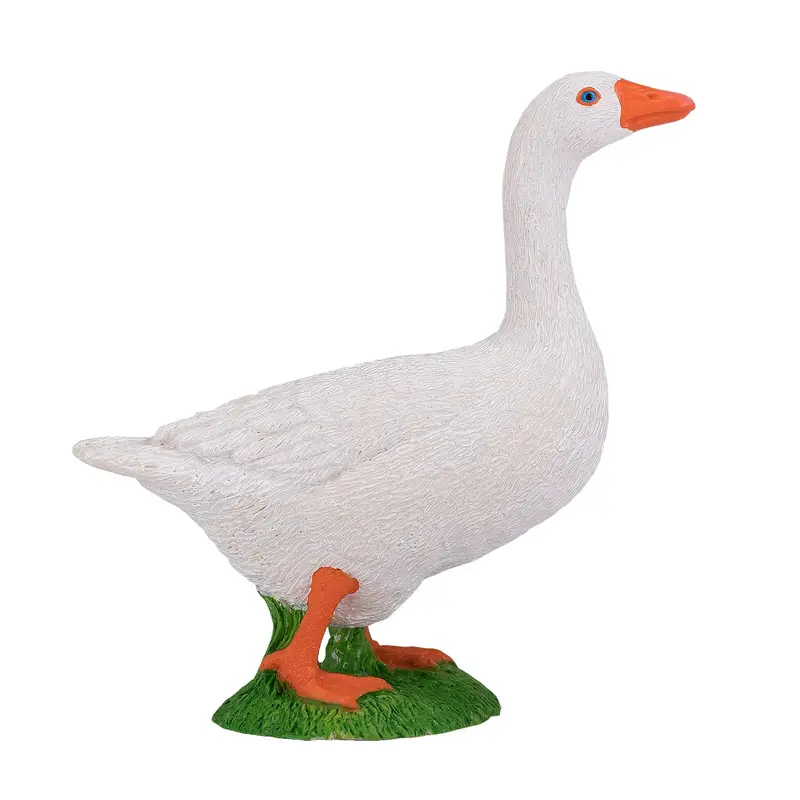 Mojo 387377 White Goose Figurine – Farmland Bird Series 1