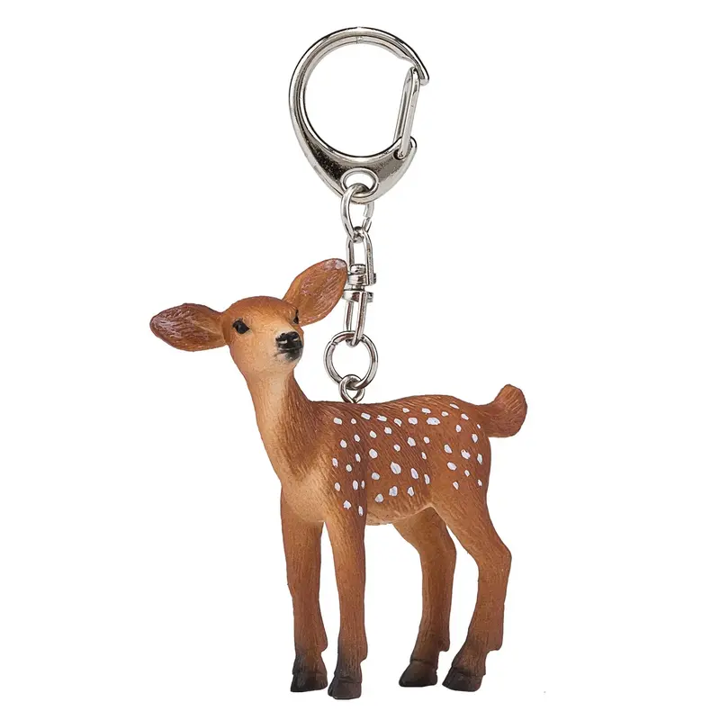 Mojo Woodland Deer Keychain Figurine 1