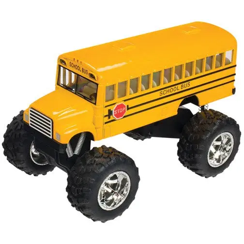 Monster-Themed School Bus Toy Vehicle By Toysmith 1